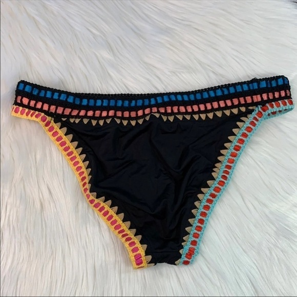 NWOT Bar III Be Weave It Bikini Bottom Small - Picture 6 of 10
